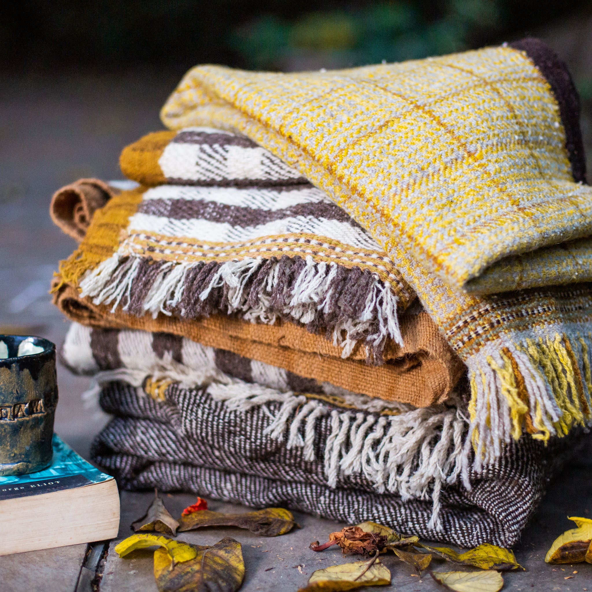 Kulvi pure wool shawl – foundling