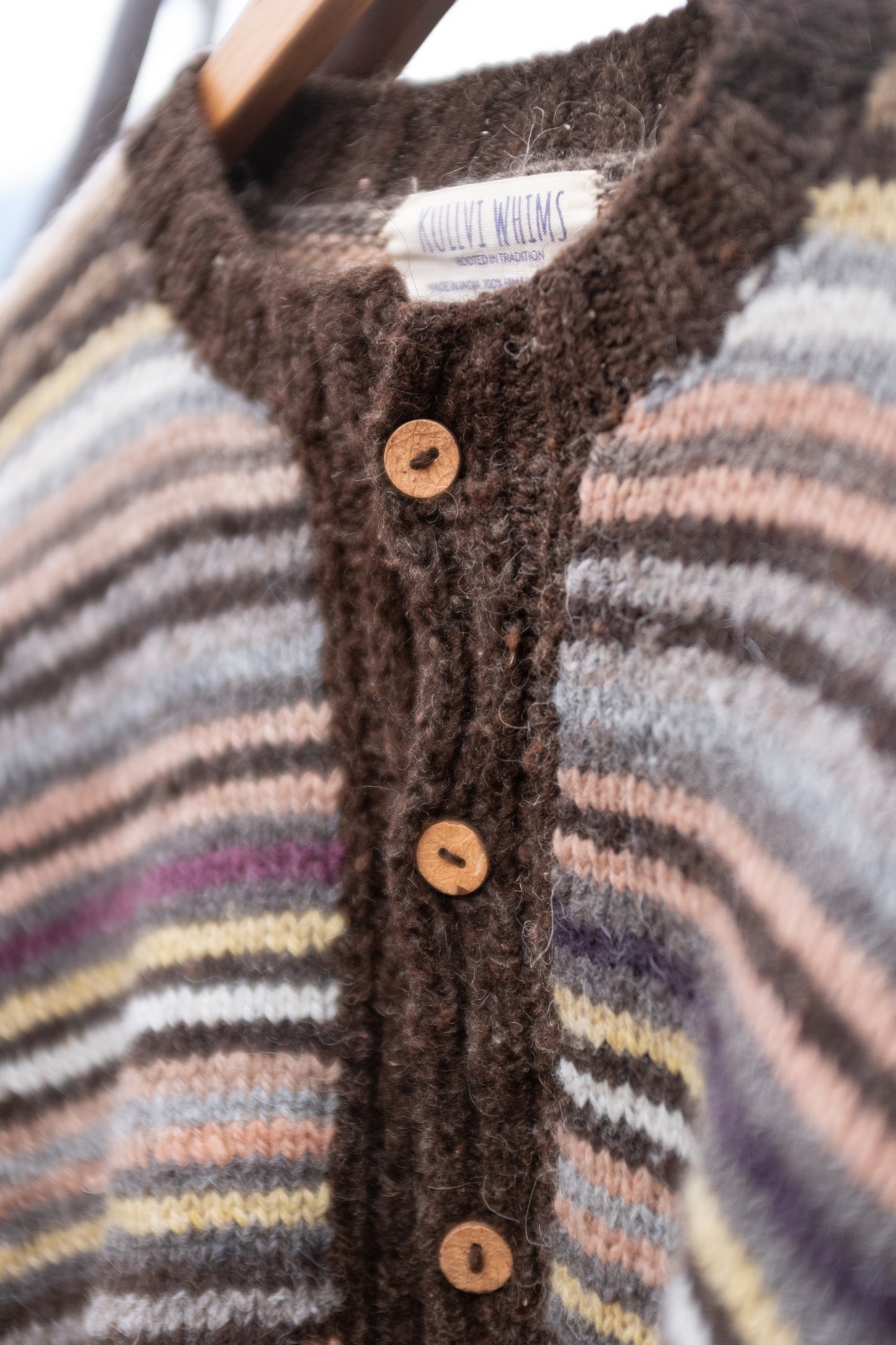 Striped Cropped Cardigan