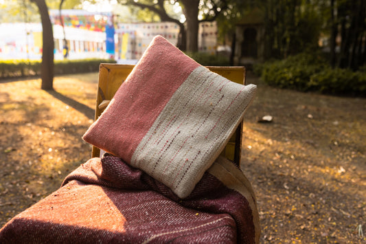 Half Slub Cushion Cover