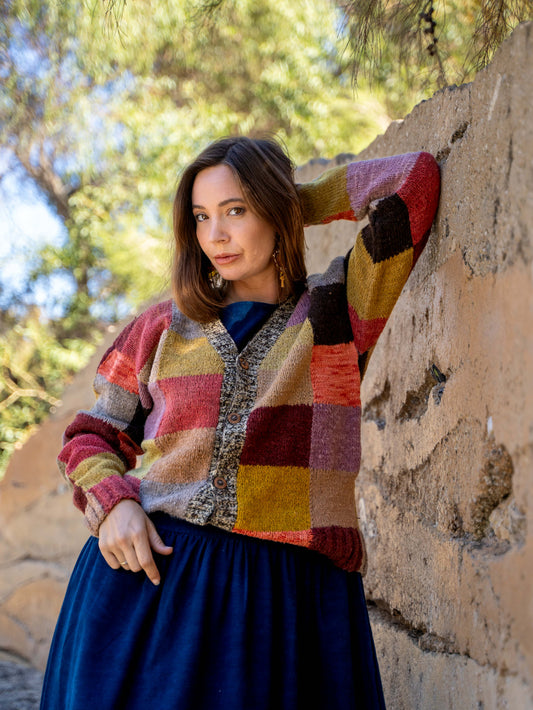Patchwork Cardigan