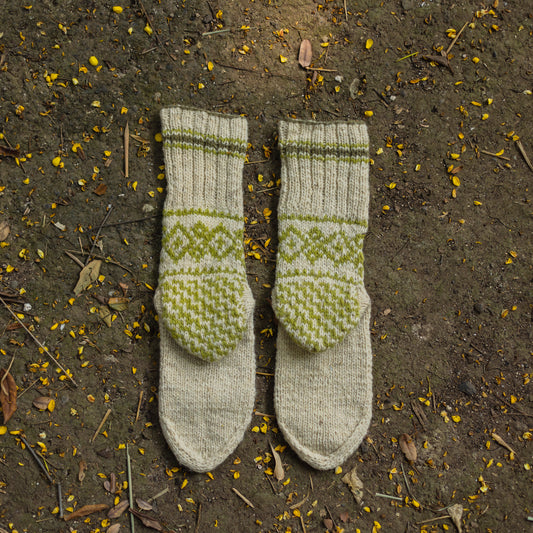 Lahauli Knit Home Socks