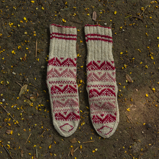 Lahauli Knit Home Socks