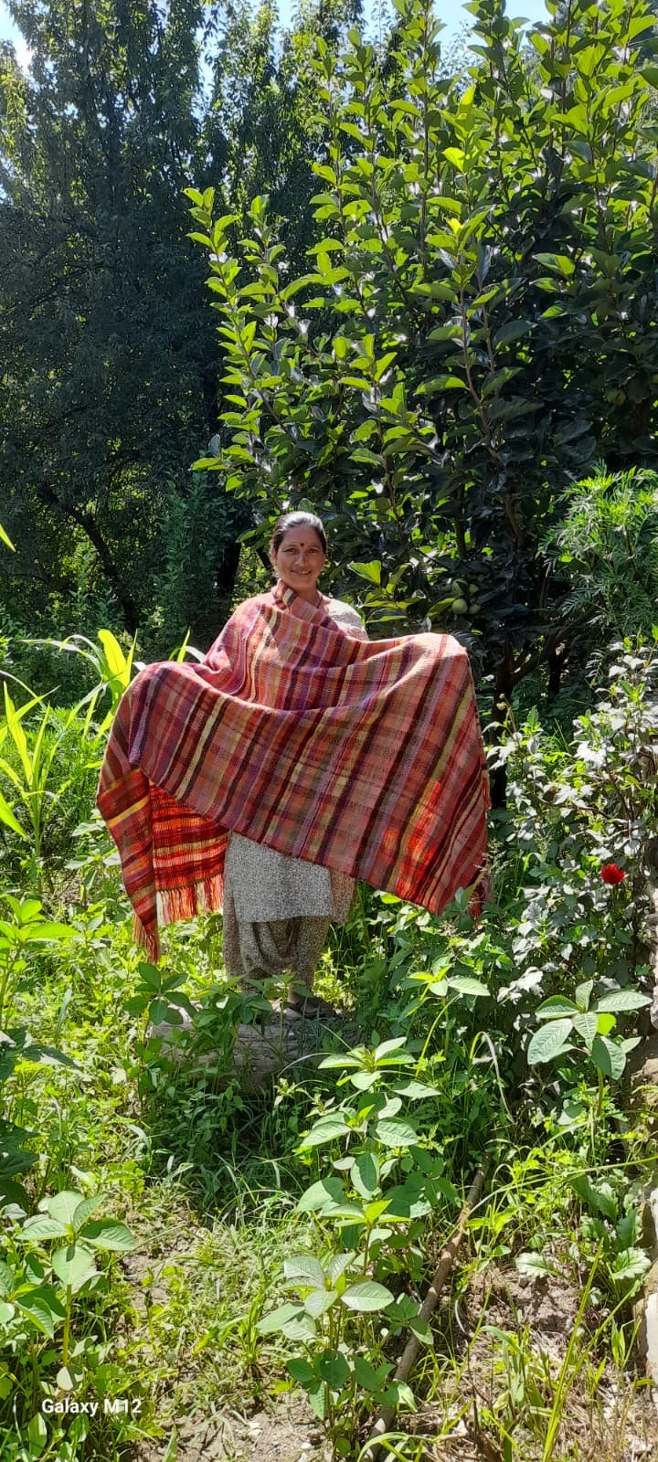 Hues Of Rainbow Weave Muffler