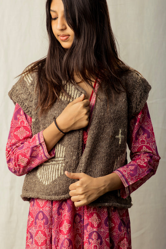 Open Crop Vest