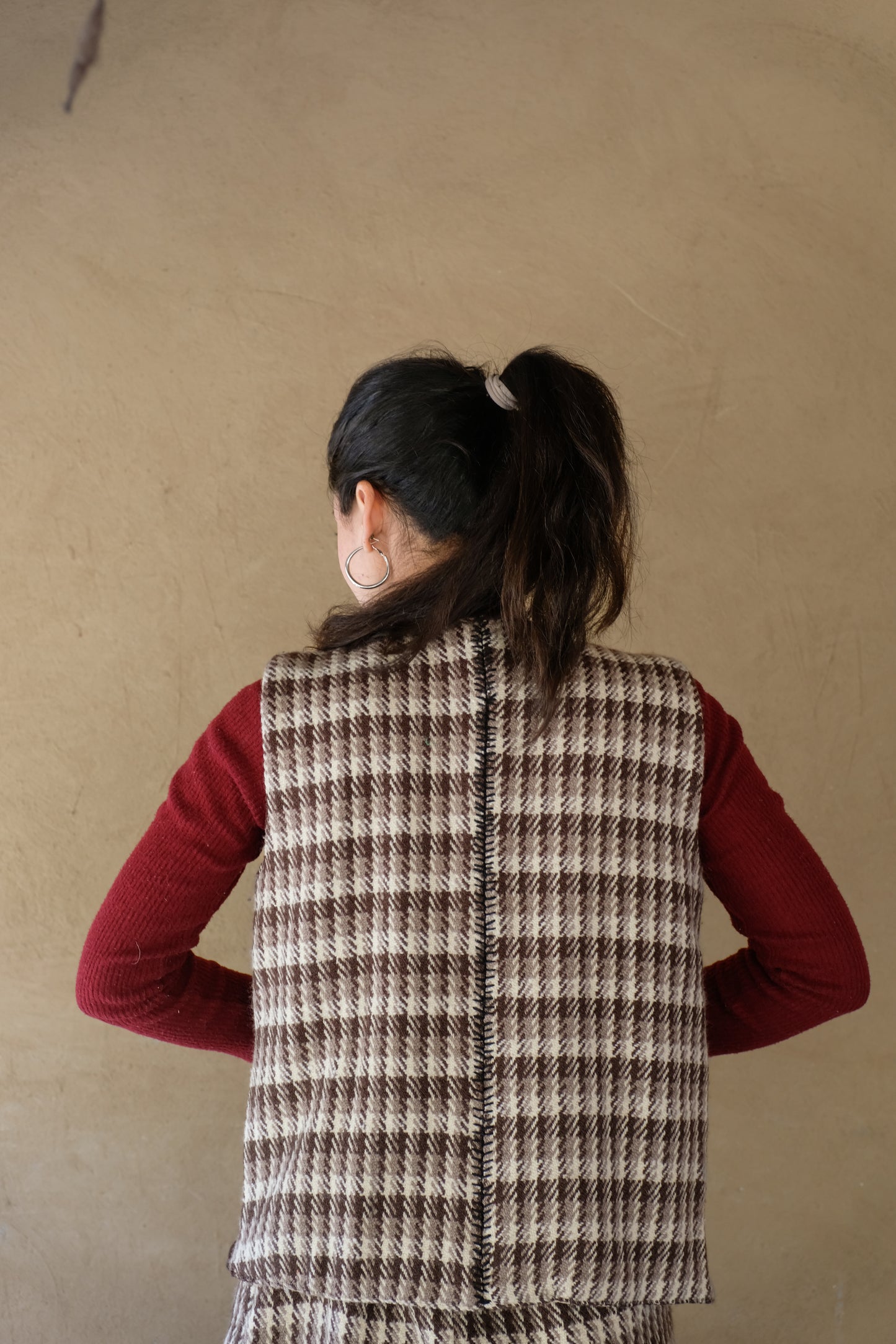 Tweed Vest