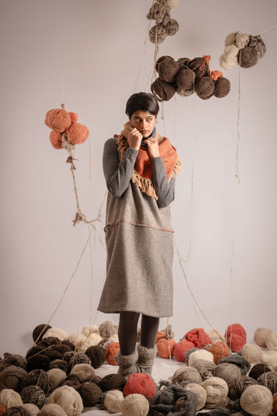 Eri Silk Blend Scarf