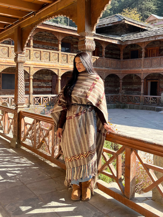 Kullu Mountain Poncho