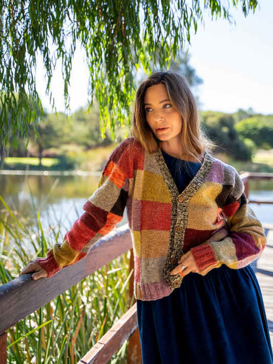 Patchwork Cardigan