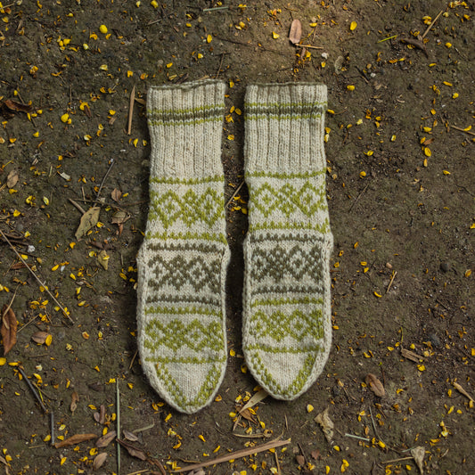 Lahauli Knit Home Socks