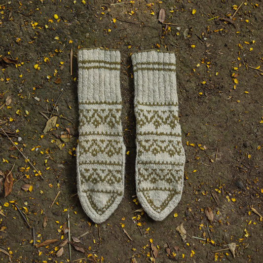 Lahauli Knit Home Socks