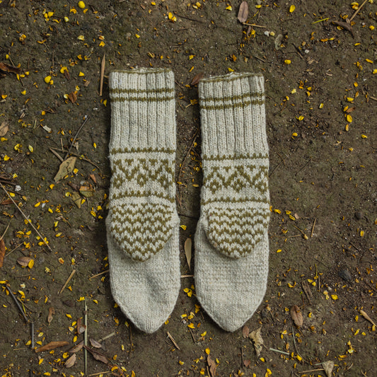 Lahauli Knit Home Socks