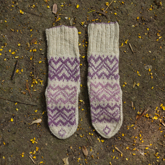 Lahauli Knit Home Socks