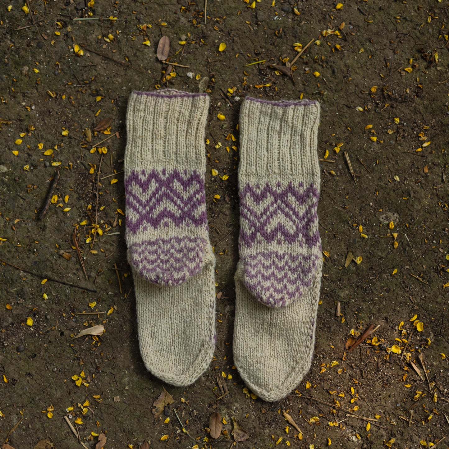 Lahauli Knit Home Socks