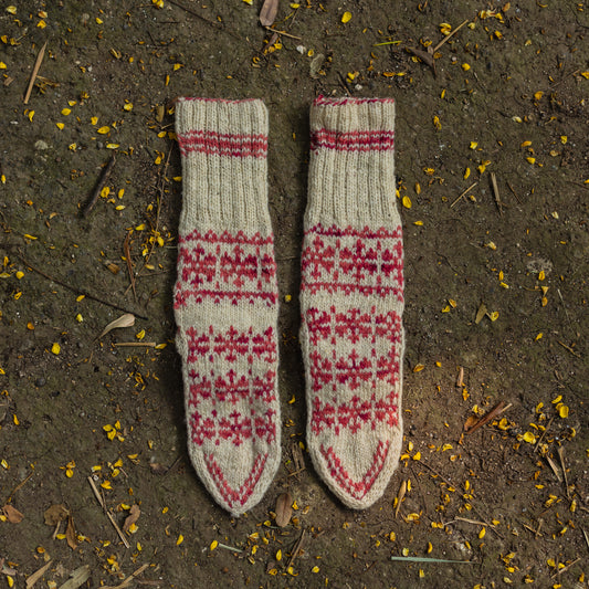 Lahauli Knit Home Socks