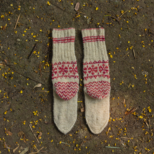 Lahauli Knit Home Socks